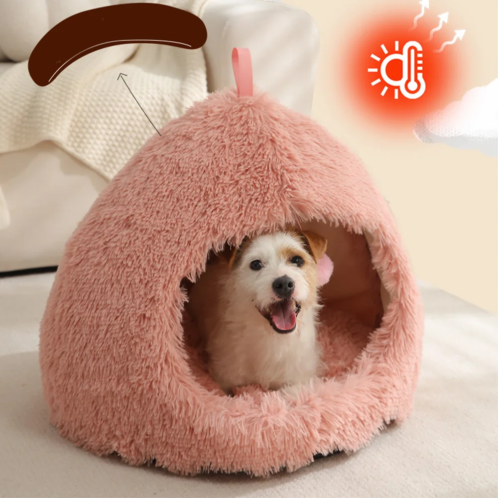Niche Cocon Douillet en forme de poire rose
