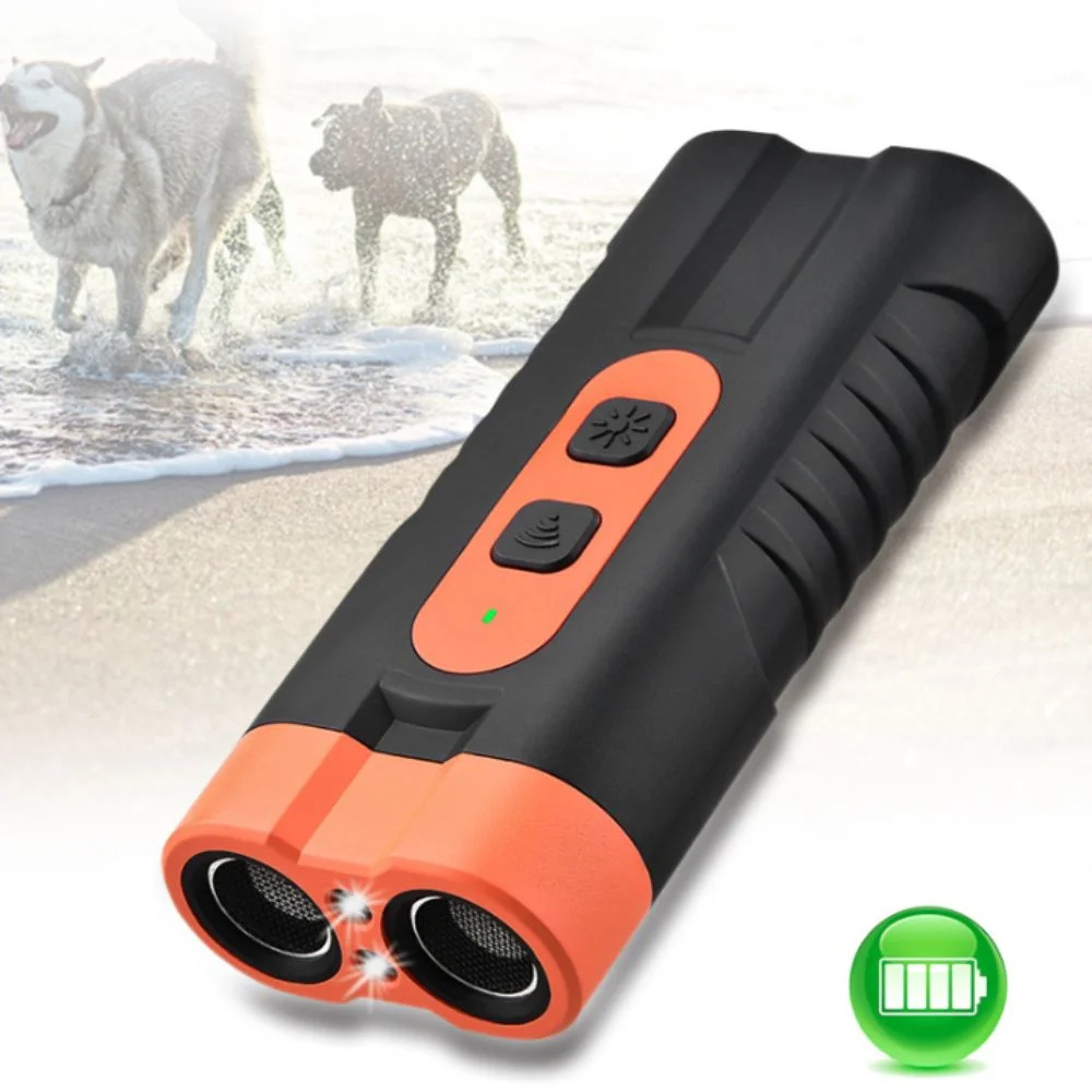 Répulsif Anti-Aboiement Ultrasonique Rechargeable pour dresser ou ce défendre des chiens agressifs
